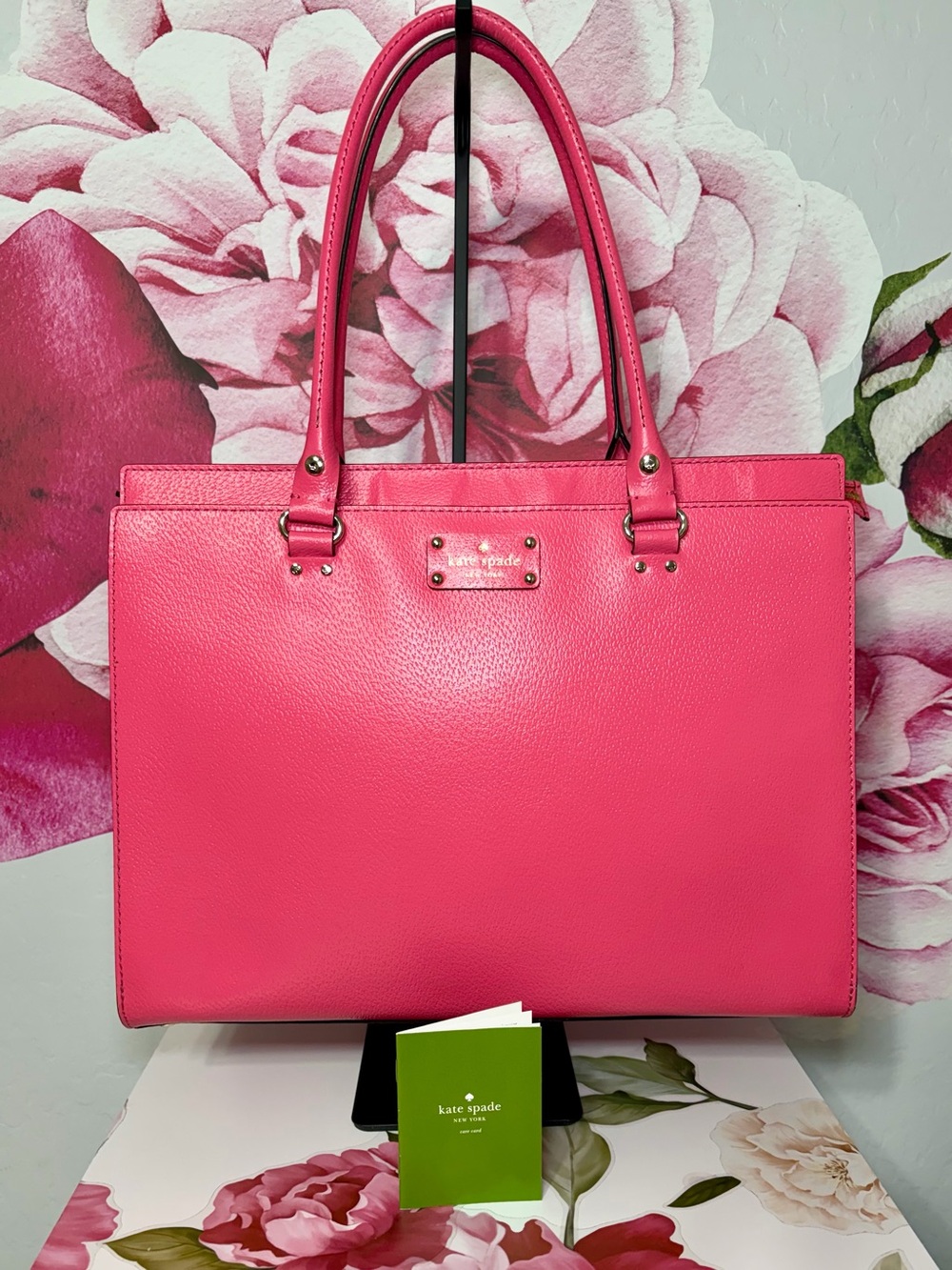Kate Spade Wellesley Kory Work Tote in Coral Pink